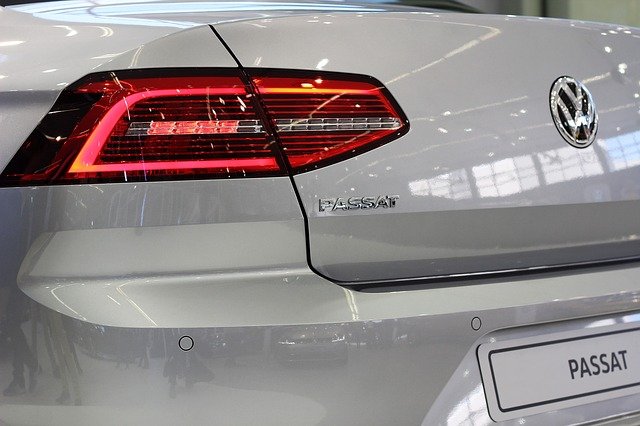 zadek volkswagenu passat